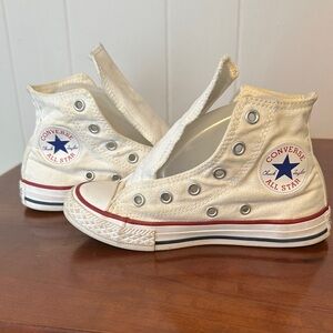 Converse Cream Slip-On High-Tops